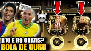 R10 & R9 TOTALMENTE GRÁTIS? FAÇA ISSO NO EVENTO BOLA DE OURO... (FC mobile 24)