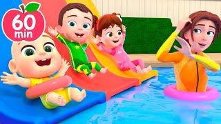 Me Too! Song | Swimming Pool Version | Newborn Baby Songs & Nursery Rhymes