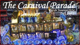 Carnival Parade in Rio de Janeiro 2024 - Day 2 - The Best Moments Highlights - Best Samba in Brazil!