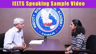 IELTS Speaking Sample Video | Best IELTS Coaching in Kannur, Kottayam , Mangalore