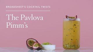 How To Make a Pavlova Pimm’s