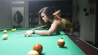 Playing Pool with Amazing Dhea Sagi