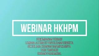 Webinar HKHPM: Lembaga Alternatif Penyelesaian Sengketa Sektor Jasa Keuangan (17 Feb 2021)