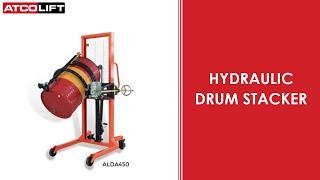 Hydraulic Drum Stacker | Drum Lifter | ATCOLIFT