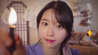 ASMR 따끔! 귀에 침 놔주는 한의원  상황극 Roleplay | 침, 뜸, 지압, 마사지 | Korean Medicine 롤플레이