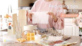 SUB) 버리면 손해! 재활용 살림으로 하는 정리, 보관, 청소️/ 생활속 재활용 꿀팁/ Useful Recycling Ideas to Organize, Clean