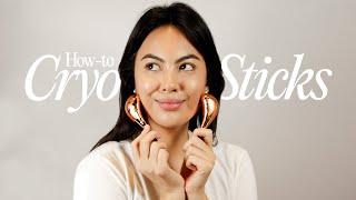 How-to use The Collective Cryo Sticks with Dominique Cojuangco! (Easy Follow Along) | The Collective