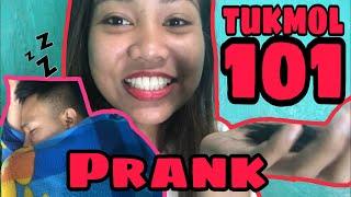 CUTTING MY BOYFRIEND HAIR WHILE SLEEPING PRANK 1 (TAGALOG)