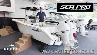 Sea Pro 262 Center Console Fishing Boat