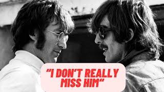George Harrison Hated John Lennon For A Long Time