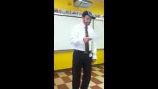 Teacher Rapping About Colonist