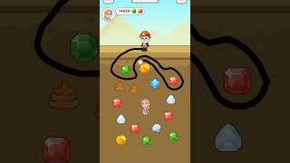 Pull the gold  game funny moments  hard level #shorts