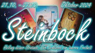 Steinbock/Capricorn 21.10. - 27.10. Oktober 2024 : Der Schlüssel zur inneren Freiheit!