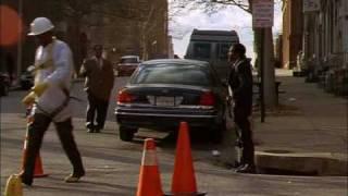 The Wire S04E05 - Bunk dancing to Lester