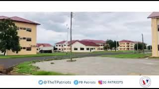 Kpasenkpe Model (STEM) Senior High School in the North East Region (Ghana), almost completed.