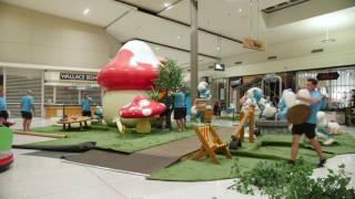 Westfield Helensvale - Smurfs Exhibition Behind The Scenes