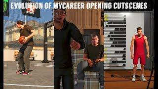 Evolution of NBA 2K MyCareer Opening Cutscenes (NBA 2K14 - NBA 2K19)