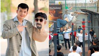 Old Man Powerlifter Prank | Street Workout Shocker! | Alisher Style