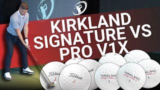 THE BEST VALUE GOLF BALL // Comparing the Kirkland Signature 3.0 vs Titleist Pro V1x