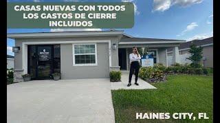 Casas económicas y Con Todos los Gastos de Cierre Incluidos en Davenport y Haines City, FL.