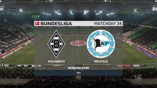 FIFA 21 | Borussia M'gladbach vs Arminia Bielefeld - Borussia-Park | Full Gameplay