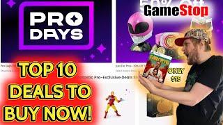 These are the TOP 10 BEST DEALS from GameStop Pro Day June 22nd 2022!