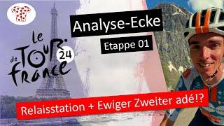 Romain Bardet auf dem Weg zu seinem ersten Trikot? -  Analyse-Ecke Tour de France Etappe 01