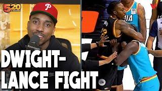 Jeff Teague REACTS to Dwight Howard's FIGHT with Lance Stephenson in Big 3 | 520 in the Morning