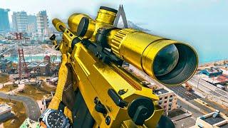 WARZONE URZIKSTAN GOLD SNIPER PS5 PRO SOLO GAMEPLAY! (NO COMMENTARY)
