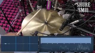 Ride Cymbal Microphone Comparison