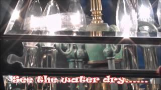 How to Clean a Chandelier; Clean Green; Chemical Free Cleaning