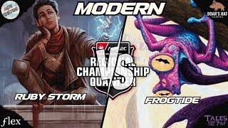 Frogtide VS Ruby Storm [MTG Modern]