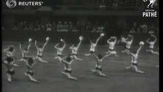 Women's League of Health and Beauty perform (1950)