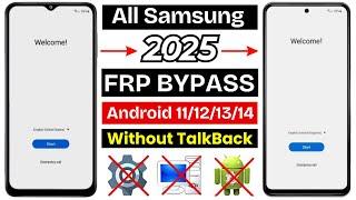2025 All Samsung Phone FRP Bypass Android 11/12/13/14 Without Computer | Samsung Unlock Tool 2025