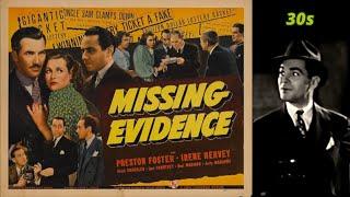 Missing Evidence 1939 / Phil Rosen