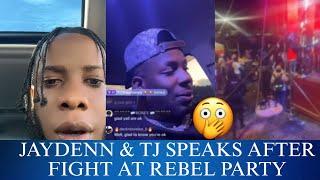 Jaydenn speaks after fig&t at Rebel Party tj thvg life speaks after him get box dung at the party