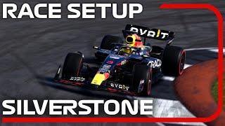 F1 23 SILVERSTONE Qualify Lap + Race Setup (1:24.495)