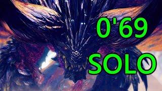 Ruiner Nergigante Heavy Bowgun Solo 1'08''88 | MHW Iceborne