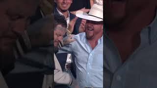 Everyone else got Jelly Roll hugs, but Cody Johnson got a Jelly Roll KISS  #CMTAwards