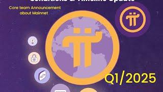 PI OPENMAINET SET TO Q1/2025/PI CORETEAM ANNOUNCEMENT TO DAY /#picoin #pinetwork