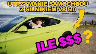 ILE KOSZTUJE MIESIĘCZNIE MUSTANG 5.0 V8? *utrzymanie samochodu* +zobacz mieszkanie we Władysławowie