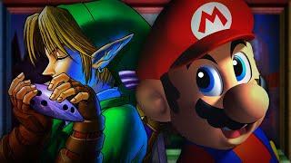 Super Mario 64 vs Ocarina of Time - RAP BATTLE! | Mr. Jay