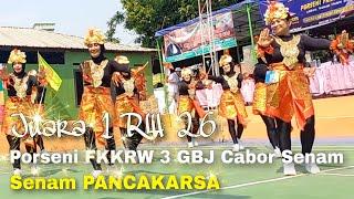 Juara 1 RW 26 - Porseni FKKRW 3 GBJ | Senam Pancakarsa