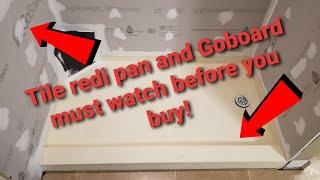 Tile Redi Pan & GoBoard: Must Watch Before You Buy! #beautiful #tileshop #love