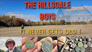 Metal Detecting With The Hillsdale Boys "IT NEVER GETS OLD" !