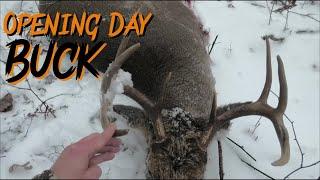 PA Rifle Buck Recovery 2024 | Public land hunting with a 22-250!