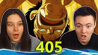 STRAWHATS DEFEATED?!  One Piece Ep 405 REACTION & REVIEW