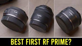 Best First Canon RF Prime? RF 28mm 2.8 vs 35mm 1.8 vs 50mm 1.8 (Free RAW Files)