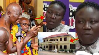 See The Pun!shment They Want To Give It To Afia Pokua; Sweeping The Whole Manhyia For 3 Months