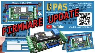 UPAS KP V2 Firmware Changes